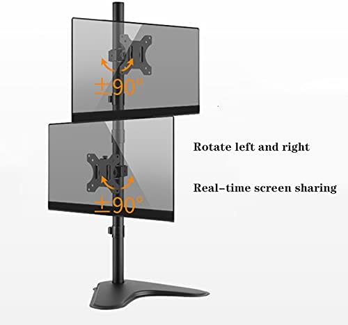 Postolje za dva monitora nosač monitora podesivo gore-dolje postolje za Monitor sa dva ekrana, rotacija