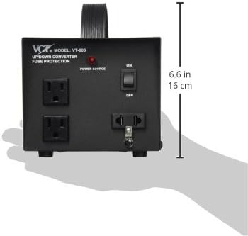 VCT VT-800 naponski transformator za teške uslove rada 800 W Step Up/Down Converter za 110 Volt - 220v / 240 Volt