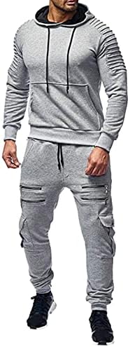 Muški jesenski print patentni zatvarač dukserice gornje hlače postavlja sportsko odijelo TrackSit Skinny