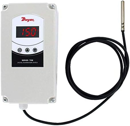 Dwyer® kontrola temperature - otporna na vremenske uvjete, TSW-250, 90-255 VAC napajanje, dvostruka faza